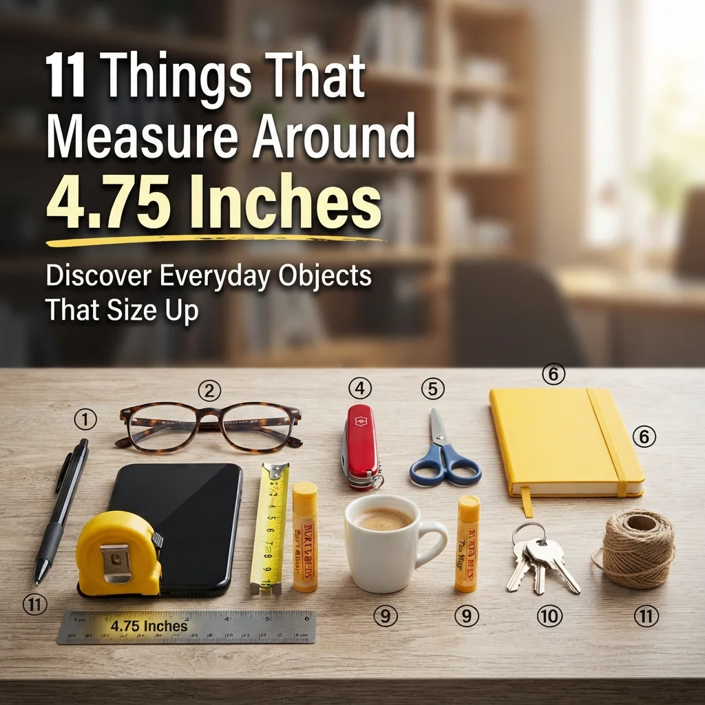 11 everyday things that measure around 4.75 inches