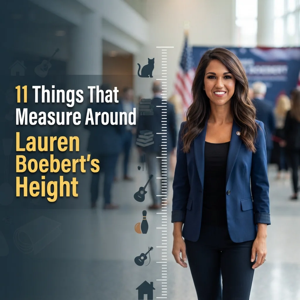 11 things that measure around Lauren Boebert's reported height with everyday size comparisons