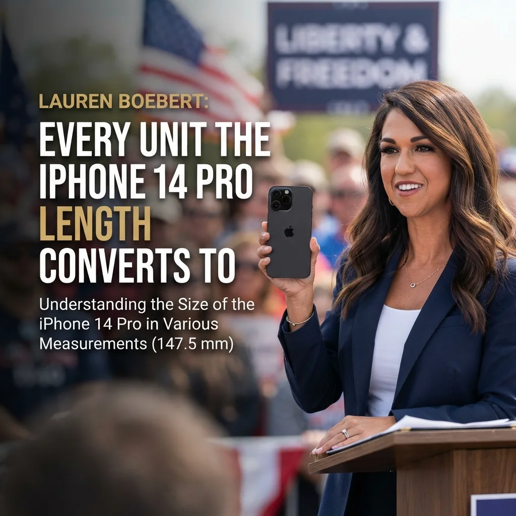 iPhone 14 Pro length converted into inches, millimeters, centimeters, feet, and other units