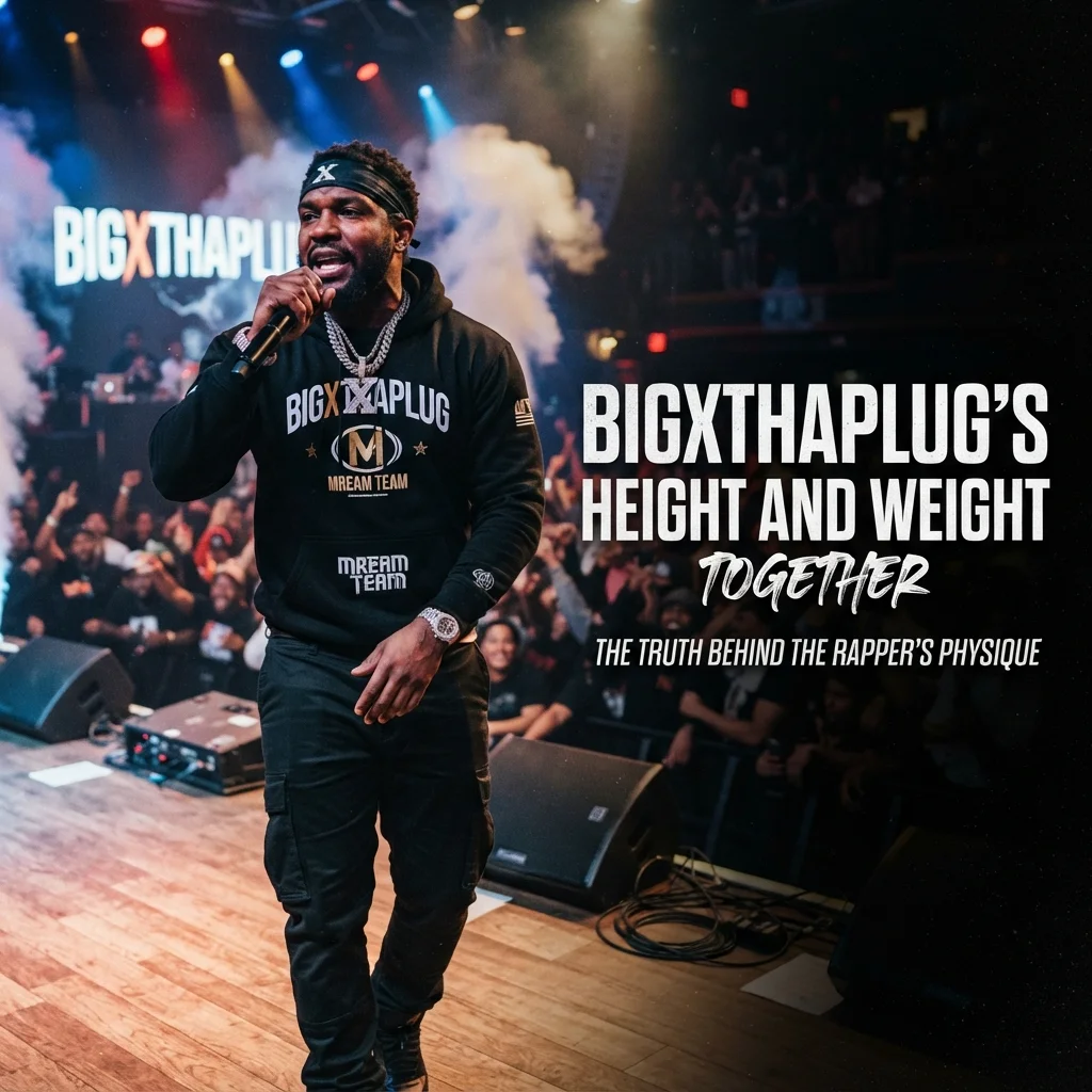 BigXthaPlug's height and weight together with reported size and body measurement comparisons