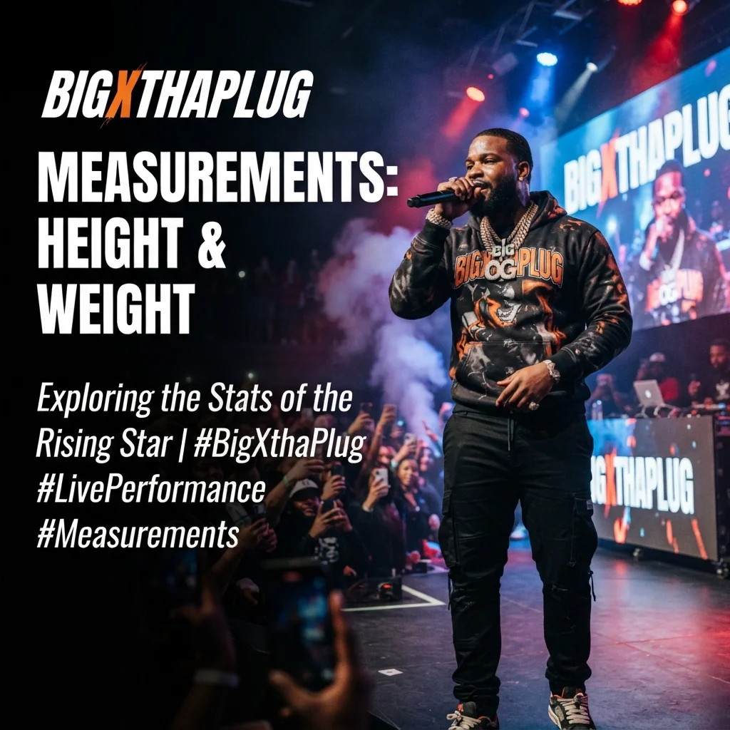 BigXthaPlug measurements with reported height, weight, and size details