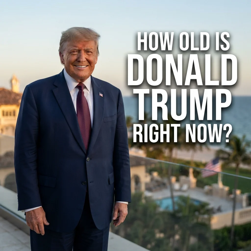 How old is Donald Trump right now in 2026 with his birth date and current age