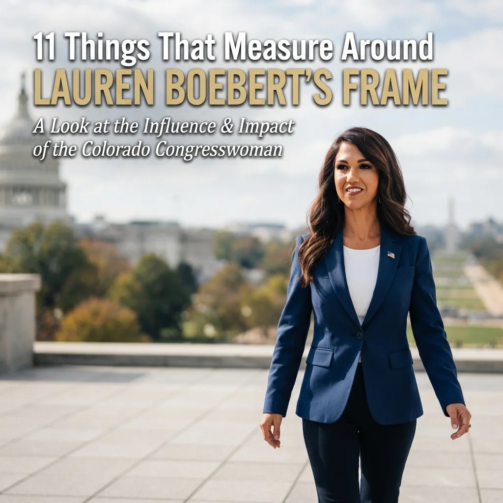 11 things that measure around Lauren Boebert's frame with everyday height and size comparisons