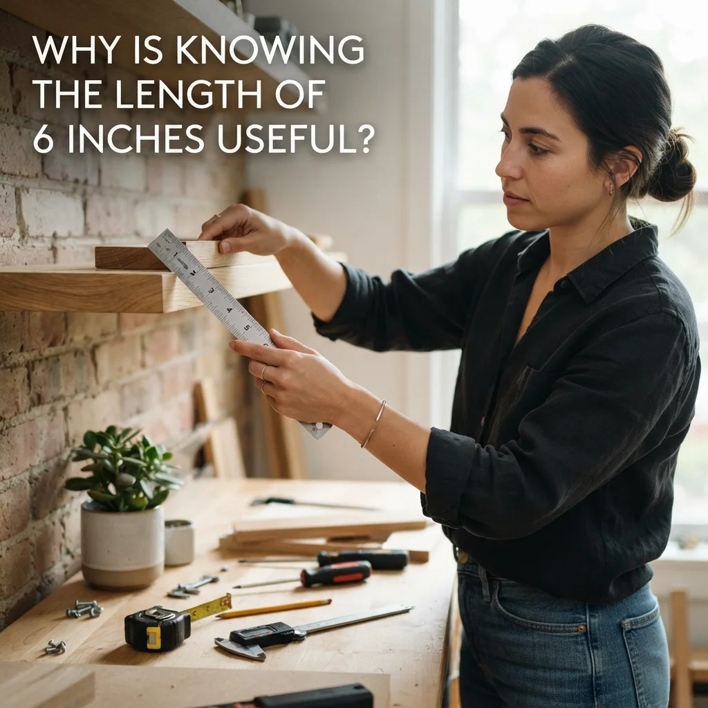 Why knowing the length of 6 inches is useful for everyday measurements, DIY projects, and size comparisons