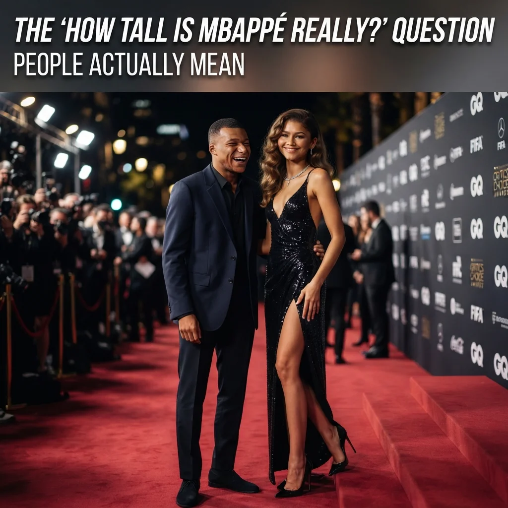 How tall is Kylian Mbappé really? A guide to his reported height and everyday size comparisons