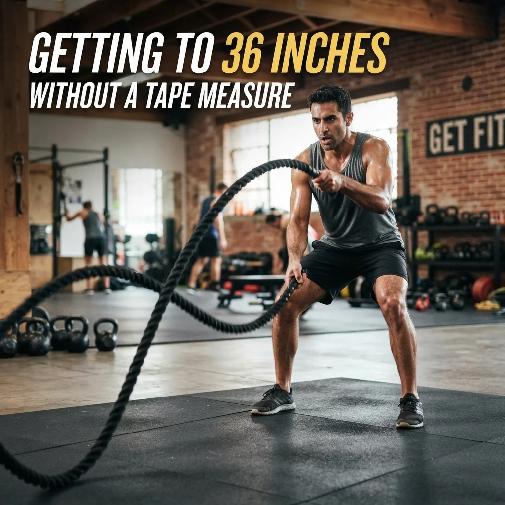 Everyday ways to estimate 36 inches without a tape measure using familiar objects and body measurements
