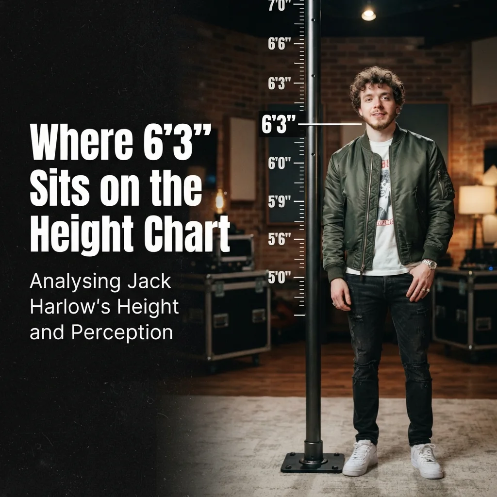 6'3" height chart comparing a 6-foot-3-inch person with common adult heights