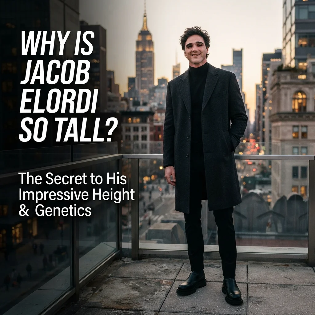 Why Jacob Elordi is so tall, exploring his reported height and possible contributing factors