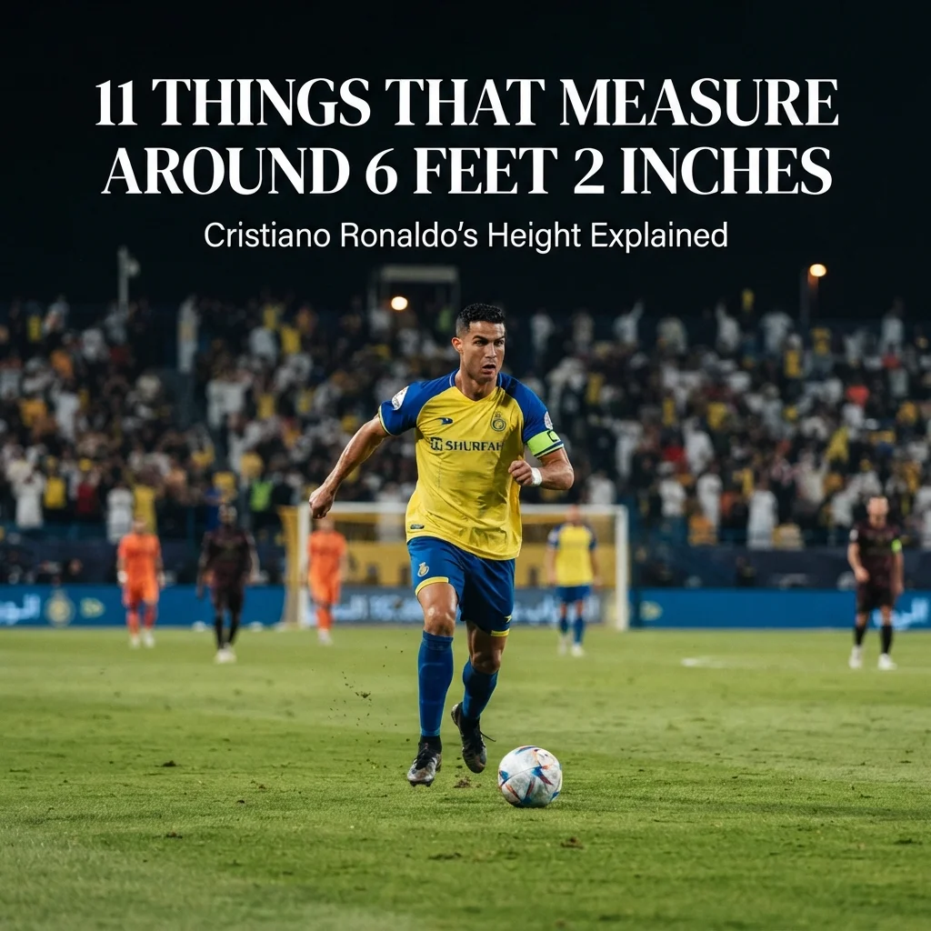 11 things that measure around 6 feet 2 inches with everyday height comparisons