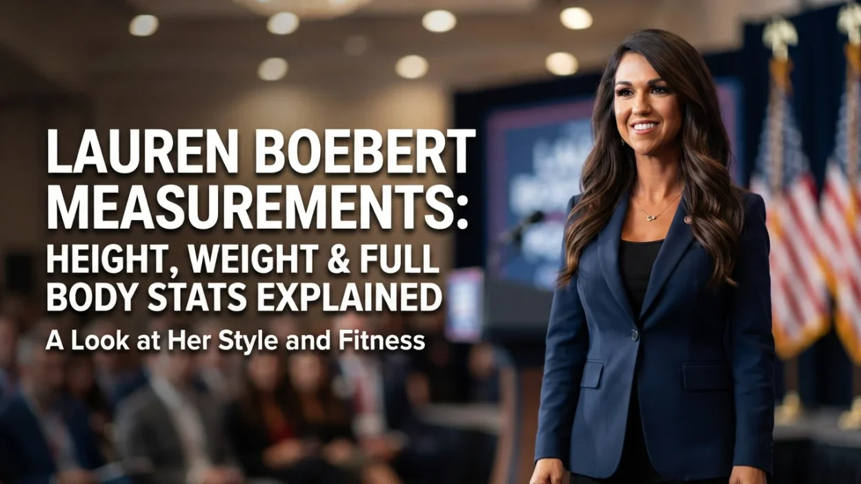 Lauren Boebert measurements with reported height, weight, and body stats