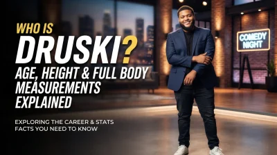 Who is Druski with his reported age, height, and full body measurements explained