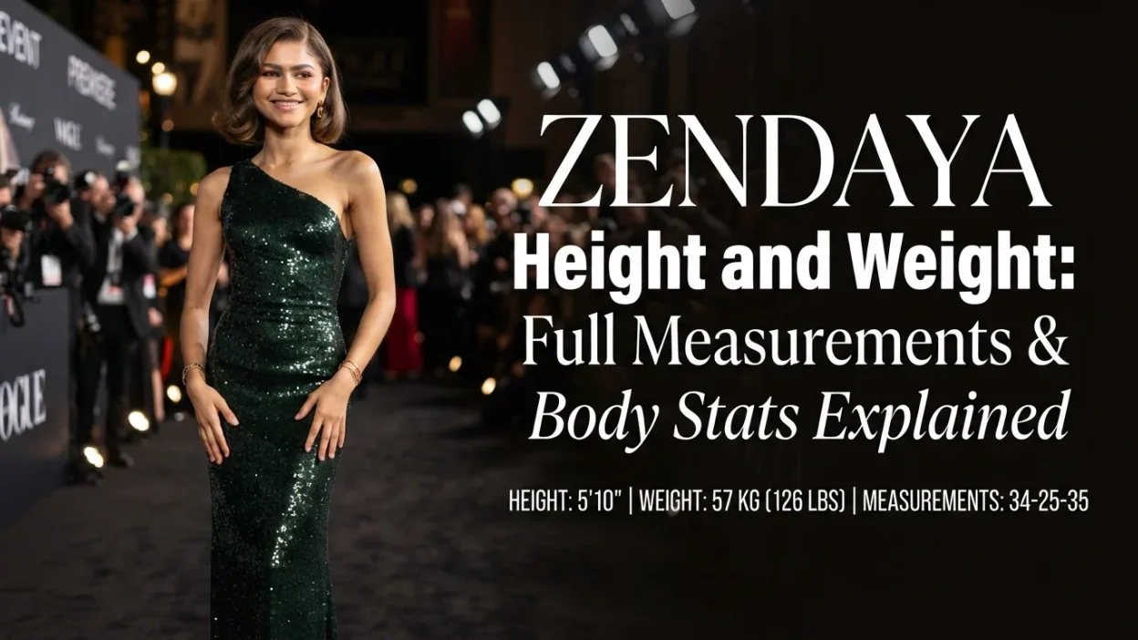 Zendaya height and weight with reported measurements and body stats for size comparison