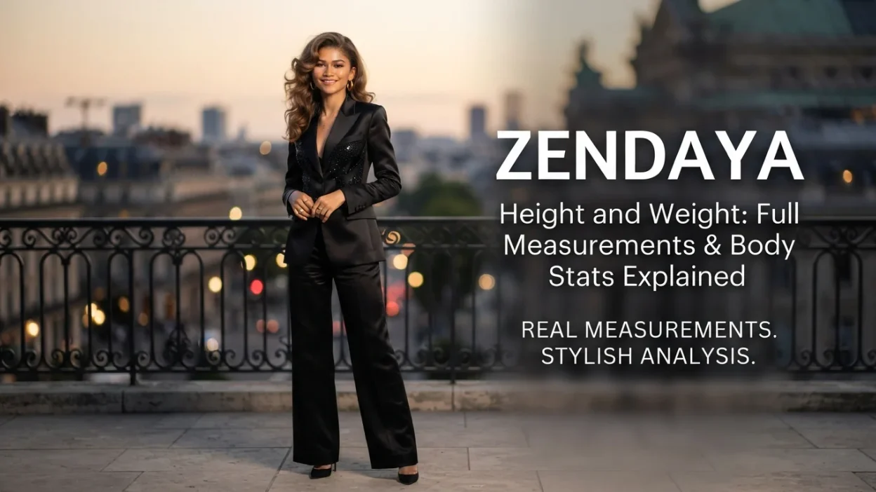 Zendaya height and weight with reported measurements and body statistics explained